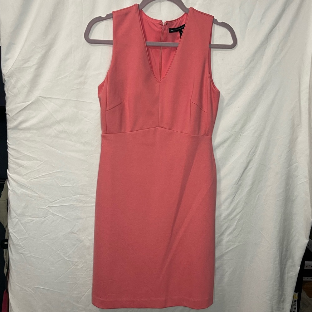 Pink -White House black market dress